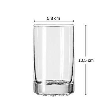 LIBBEY - NOB HILL - HI BALL / 207 ML X 12U