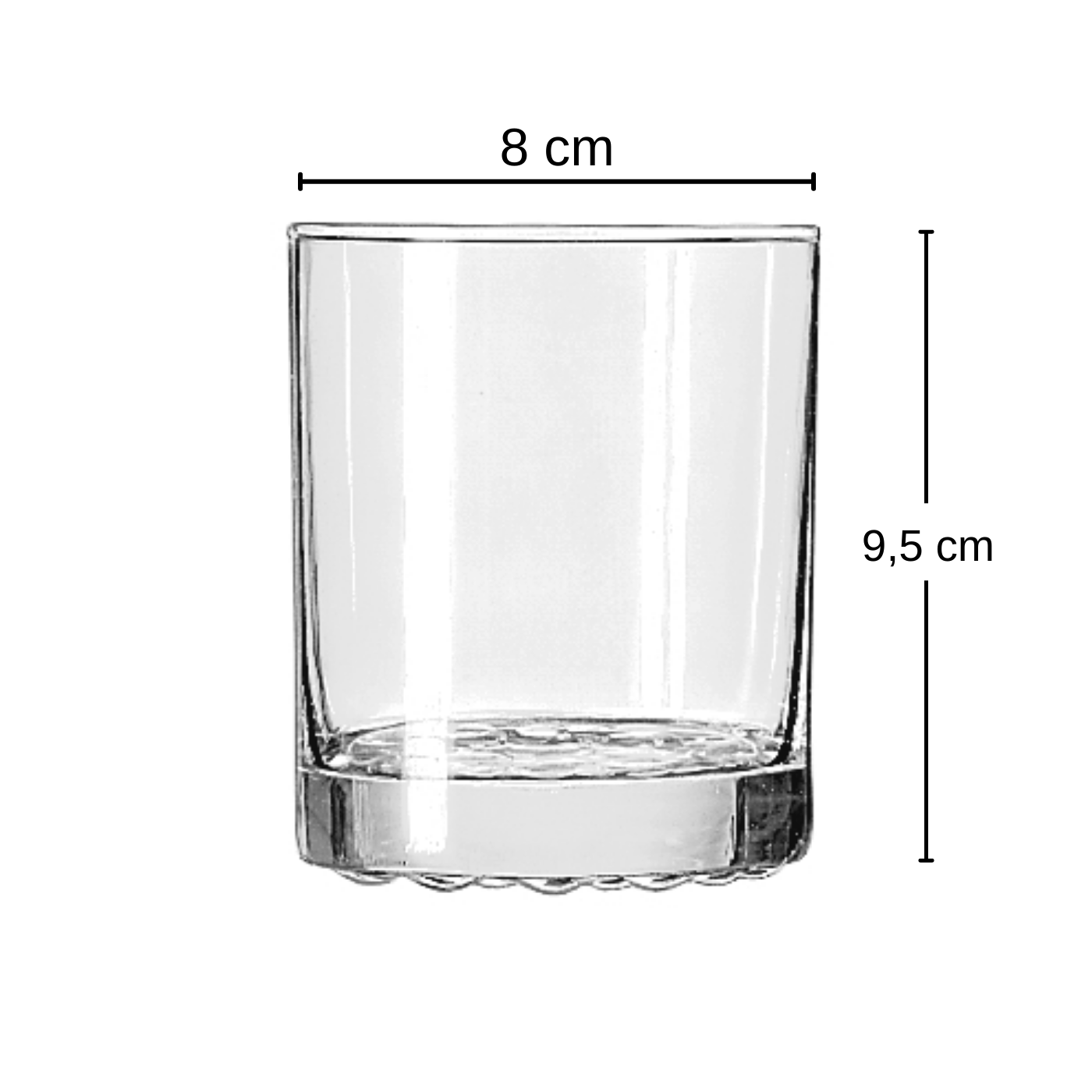 LIBBEY - NOB HILL - DOUBLE OLD FASHION / 363 ML X 36U