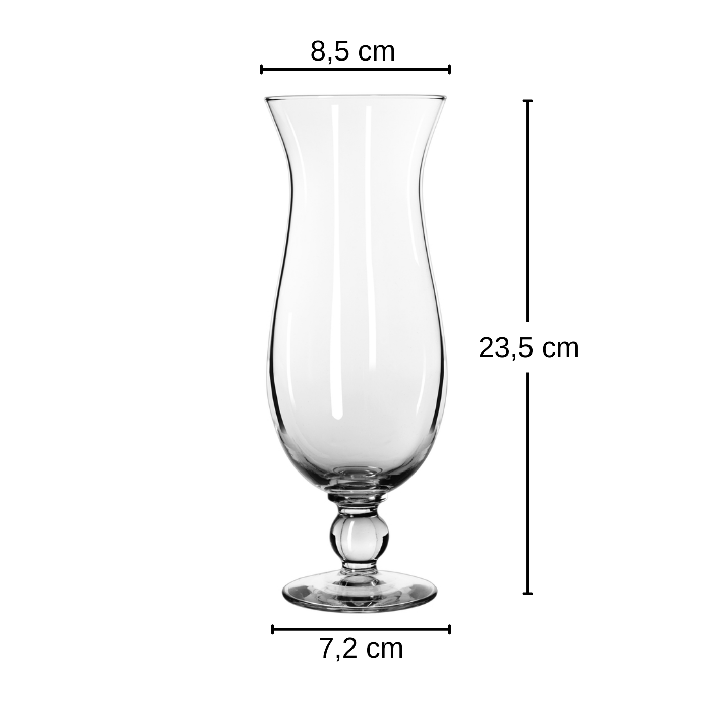 LIBBEY - HURRICANE - COPA HURRICANE / 696 ML