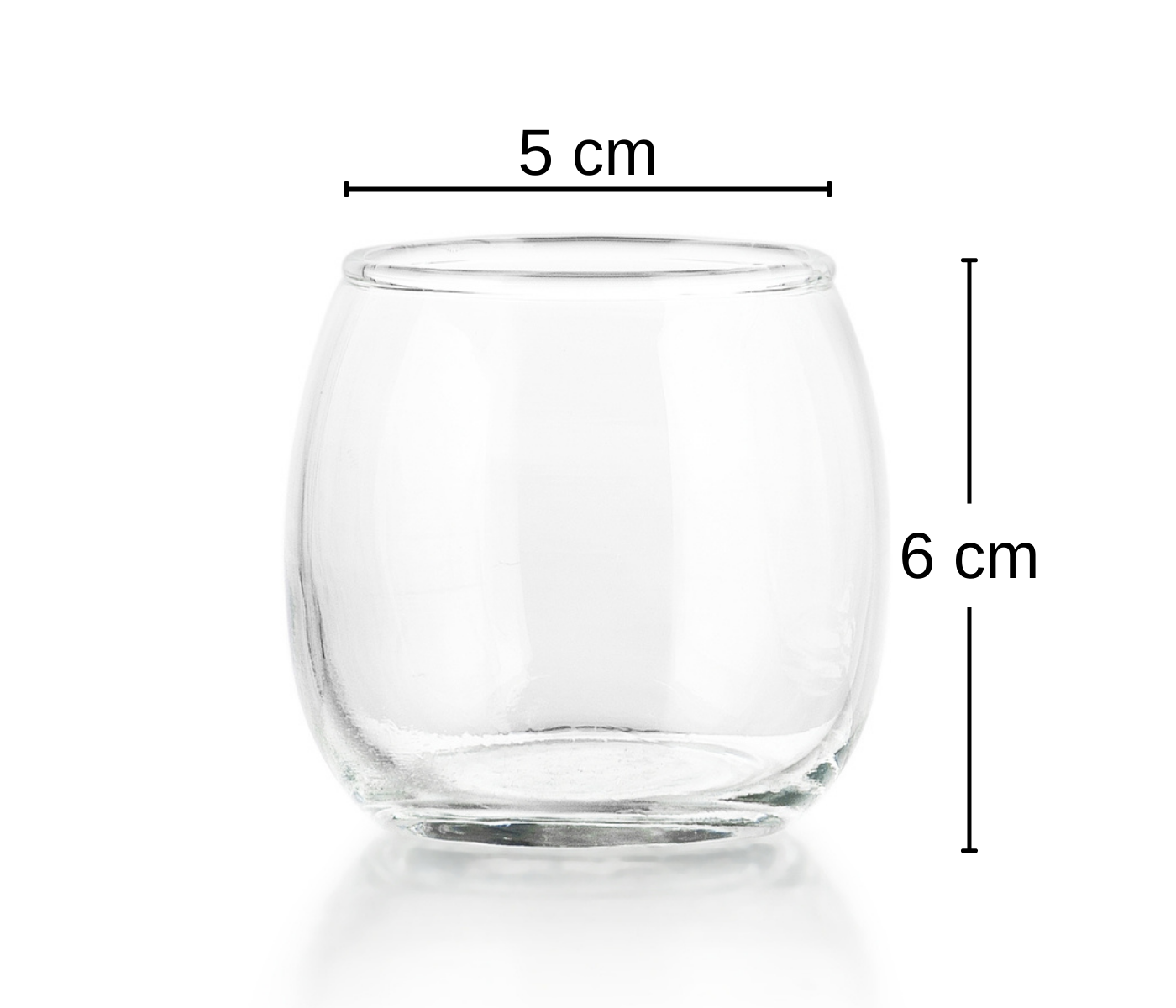 Crisa Roly Poly Portavelas  142 ml  Caja x 24