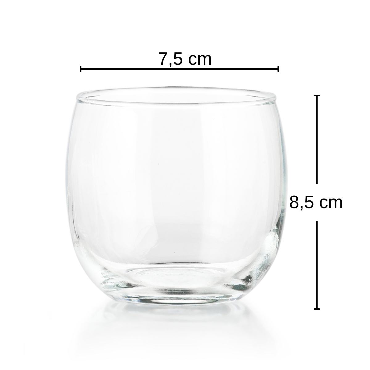 Crisa Roly Poly Portavelas  327 ml  Caja x 36
