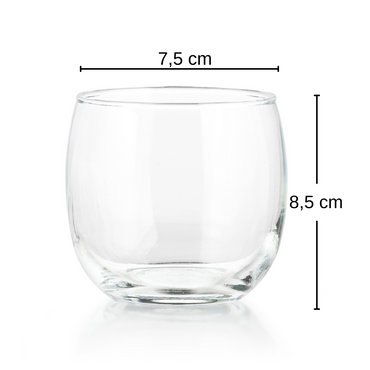 Crisa Roly Poly Portavelas  327 ml  Caja x 36
