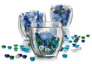 Crisa Porta Velas Portavelas Cuadrado 466 ml  Caja x 12
