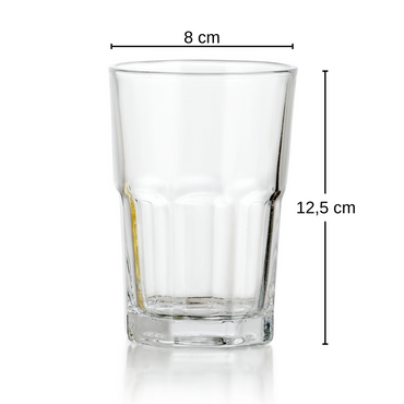 Crisa Boston Vaso Alto 377 ml Caja x 24