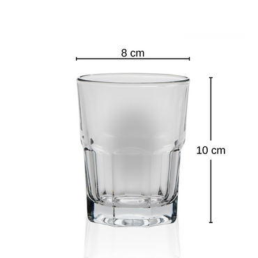 Crisa Boston Vaso Bajo 290 ml Caja x 12