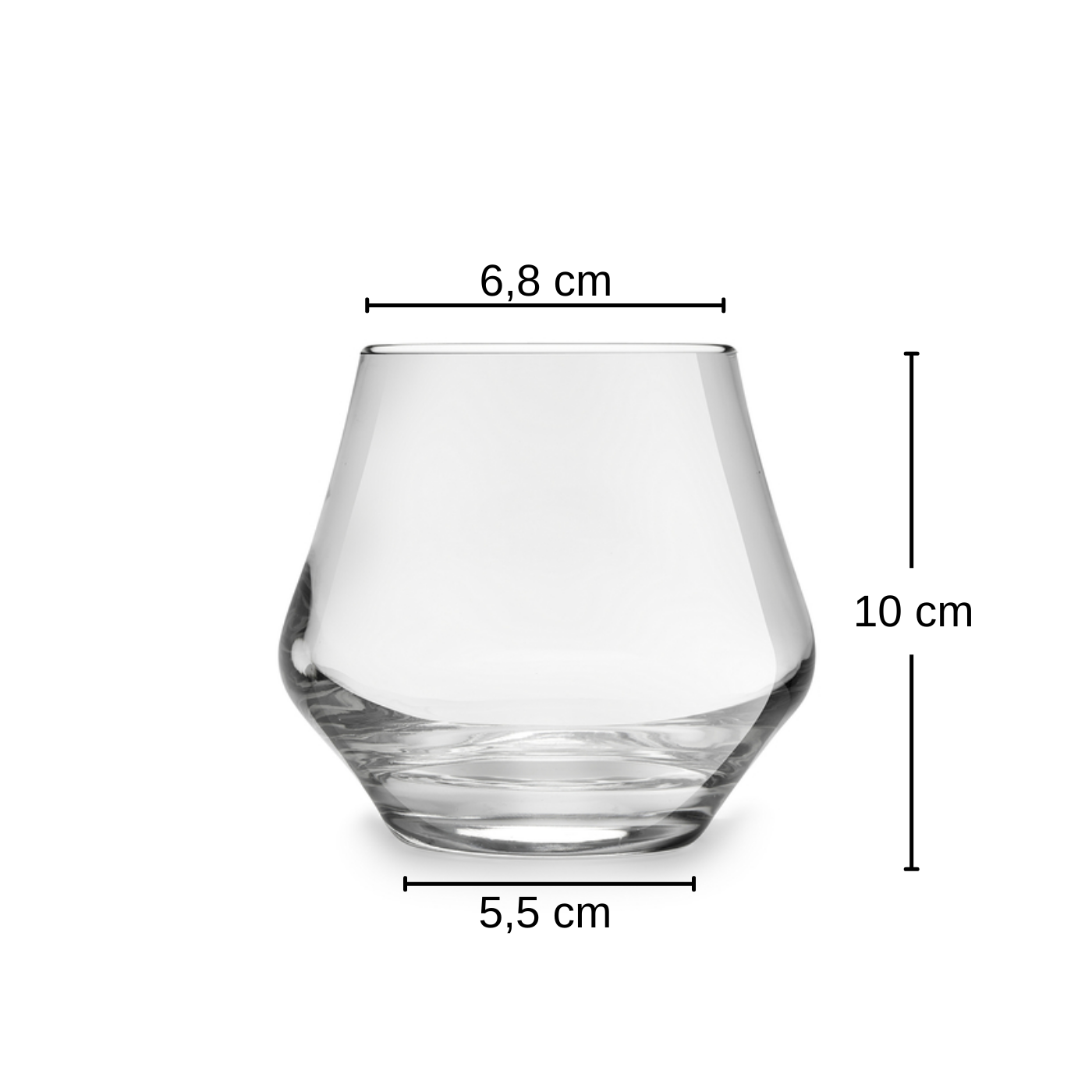 Libbey Arome Vaso Whisky Double Old Fashioned 350 ml  Caja x 6