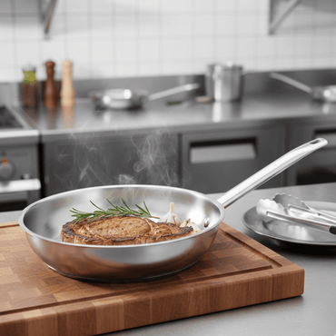Sarten Acero Inoxidable Triple Fondo Bar Kitchen