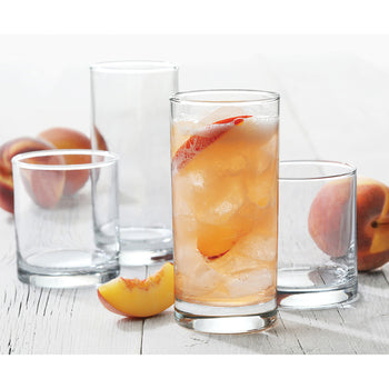 Crisa Fondo Grueso Vaso Whisky 328 ml  Caja x 24