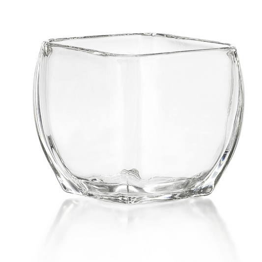 Crisa Porta Velas Portavelas Cuadrado 466 ml  Caja x 12