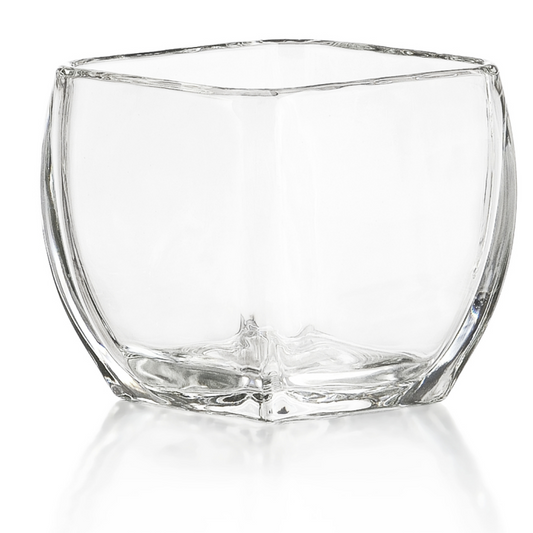 Crisa Porta Velas Portavelas Cuadrado 710 ml  Caja x 12