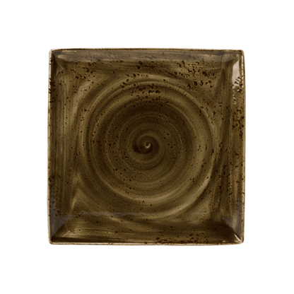 Fuente Cuadrada Craft 27 X 27 Cm Steelite
