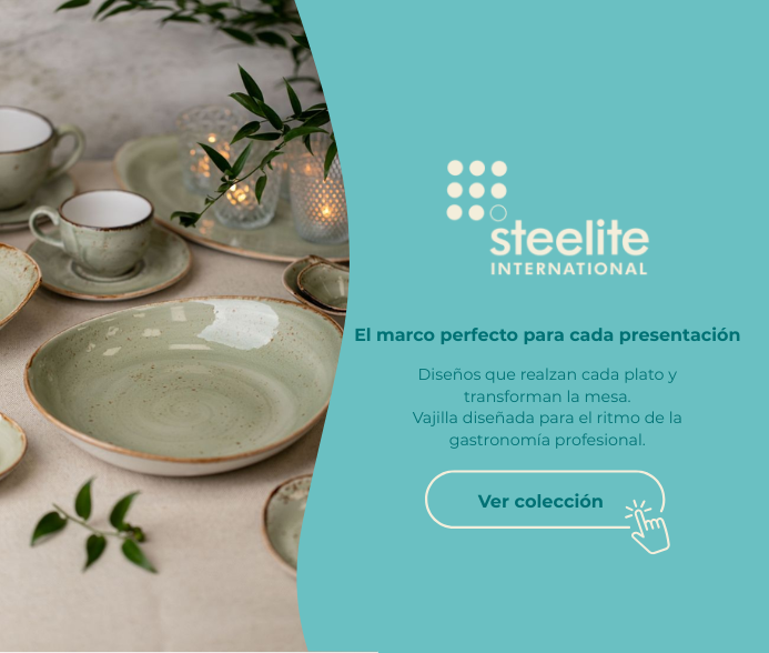 Vajilla profesional Steelite para restaurantes, hoteles y servicios de gastronomía