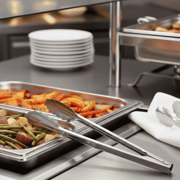 Pinza Acero Resorte Traba 40 Cm Bar Kitchen