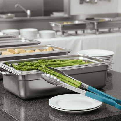 Pinza De Acero Mango Pvc Verde 40 Cm Bar Kitchen