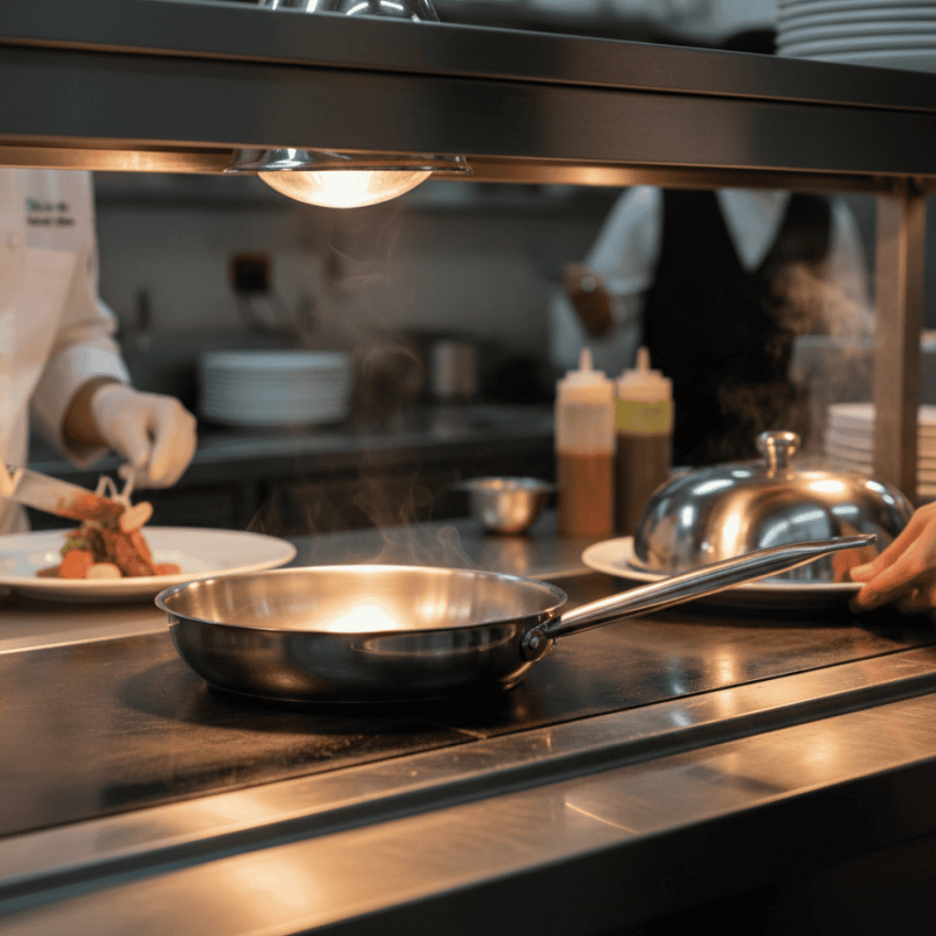 Sarten Acero Inoxidable Triple Fondo Bar Kitchen
