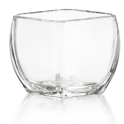 Crisa Porta Velas Portavelas Cuadrado 710 ml  Caja x 12