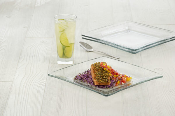 Crisa Tempo Plato Cuadrado 26 x 26 cm - Imagen 2
