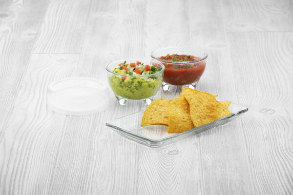 Crisa Tempo Plato Rectangular 24 x 13 cm - Imagen 2